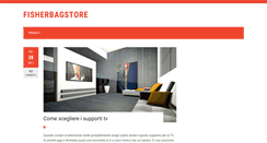 Desktop Screenshot of fisherbagstore.it